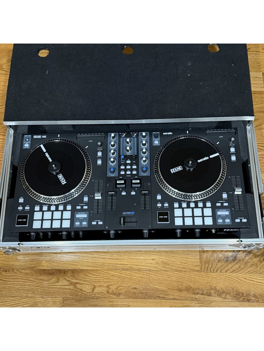 RANE ONE 2-Channel DJ Controller with Case - Missing Scroll/Load Knob ( Read …)